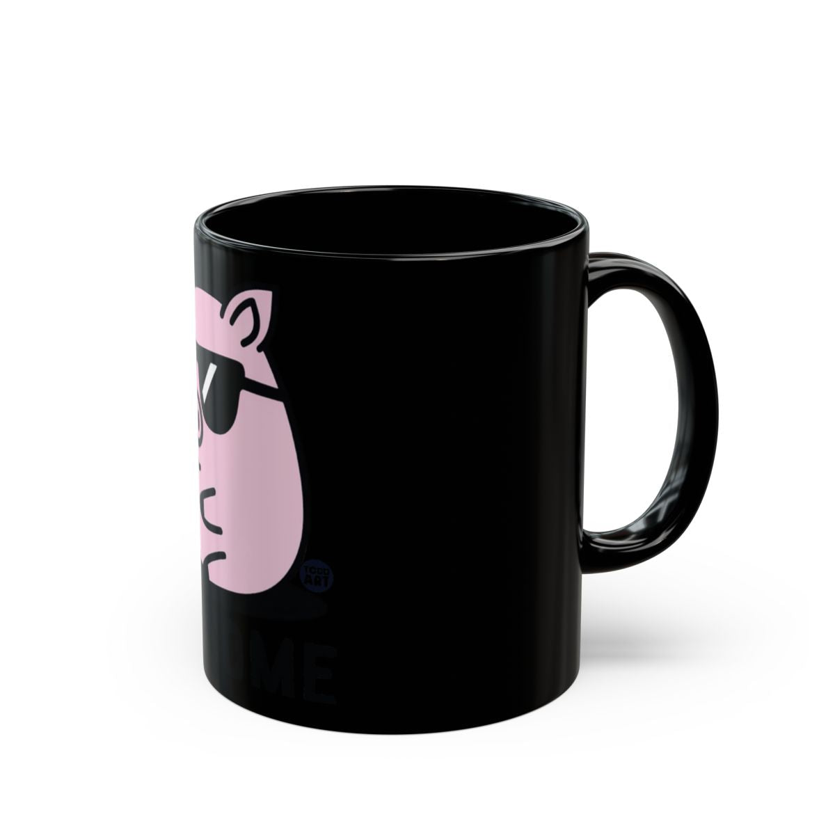 Cool Hippo Wearing Sunglasses Graphic Coffee Mug