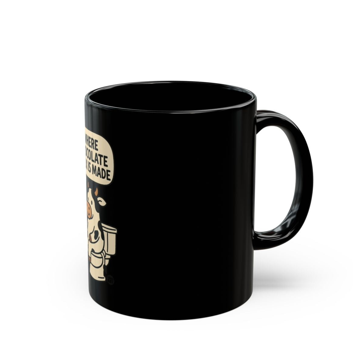 Dark Cartoon Milk Chocolate Mug Coffee Cup product type