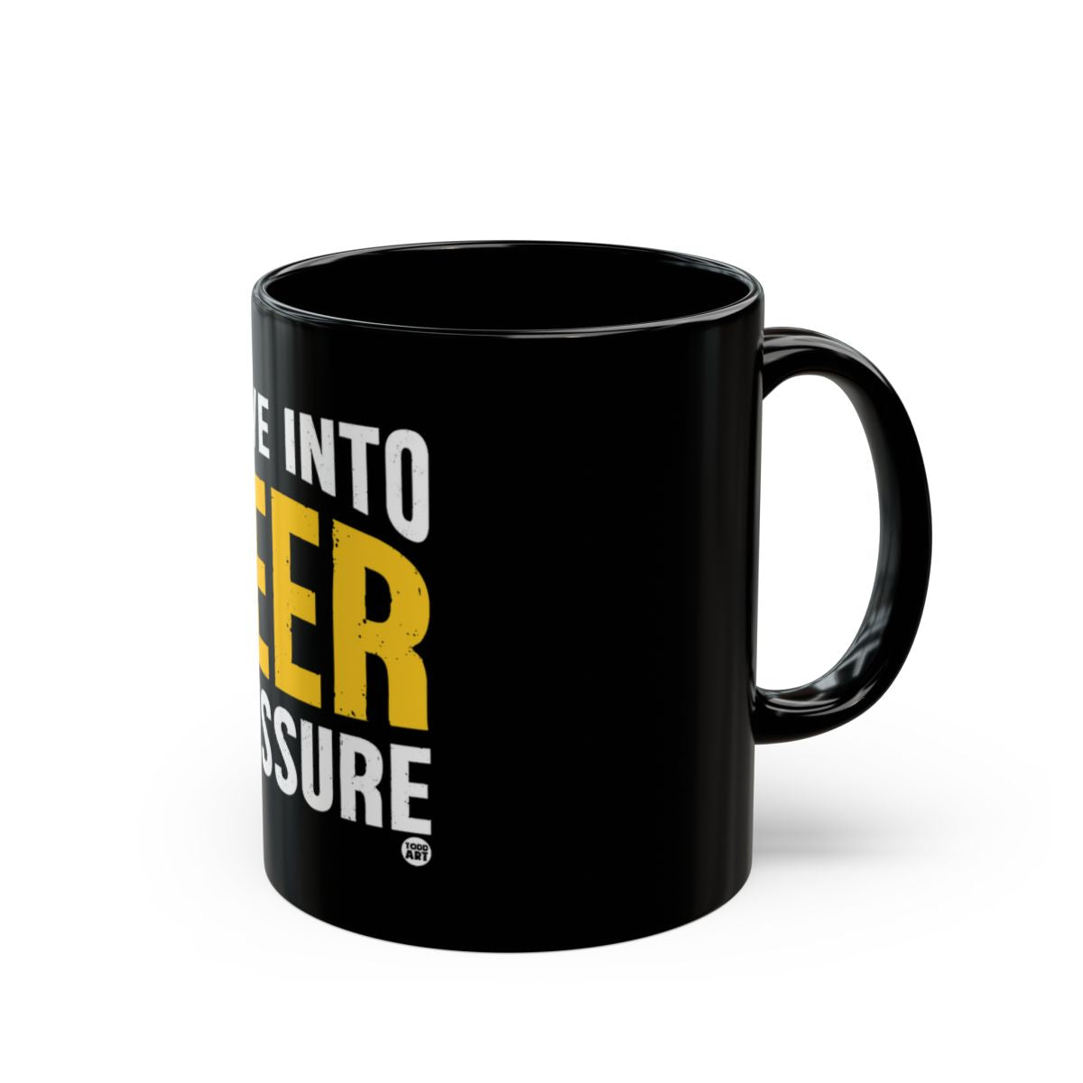 Dive Into Beer Pressure Funny Mug