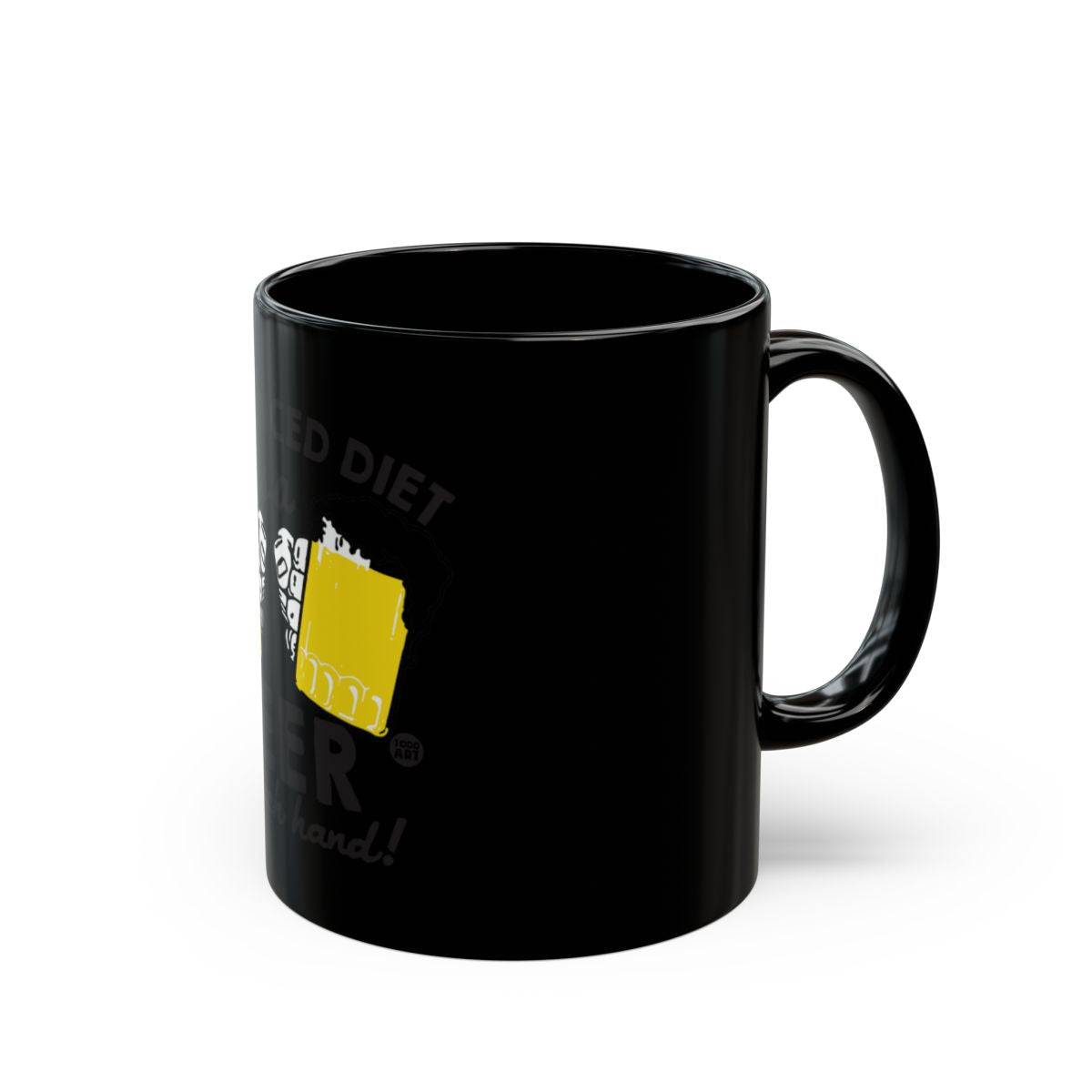 Funny Feed Diet Beer Please By My Own Hand mug