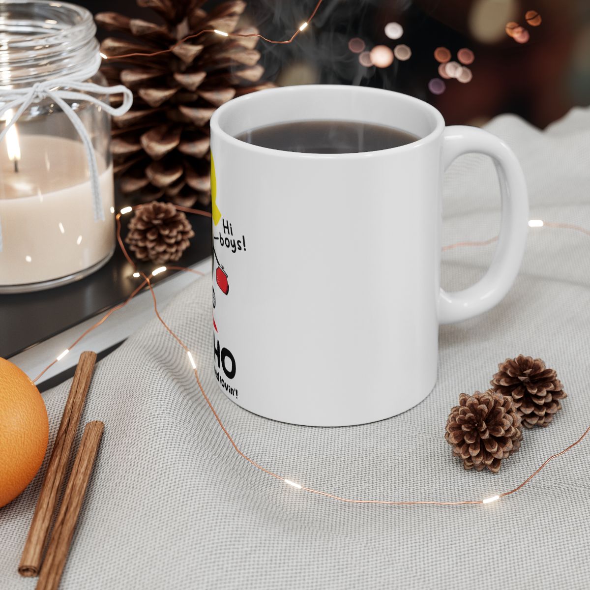Festive Coffee Mug with Cute Snowman Design Christmas