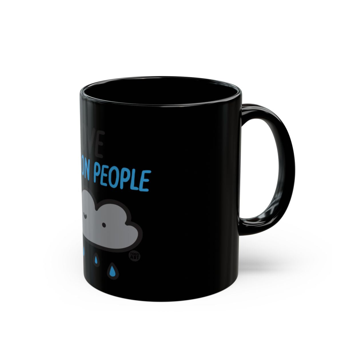 Funny Cloud Mug with Cartoon Design