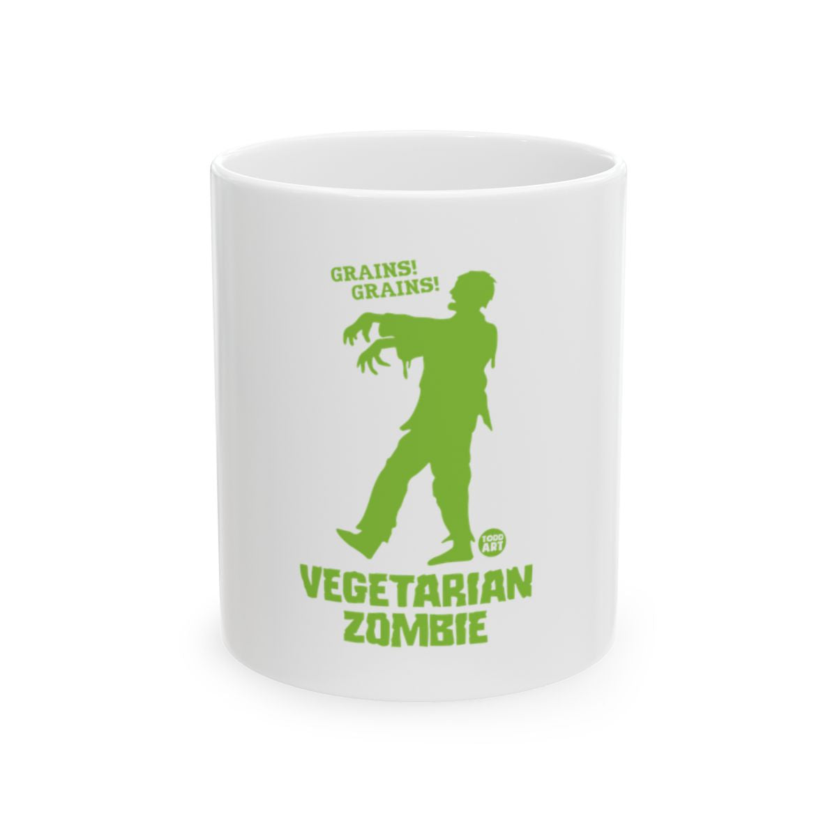 Vegetarian Zombie Grains Grains Mug for Fun Coffee