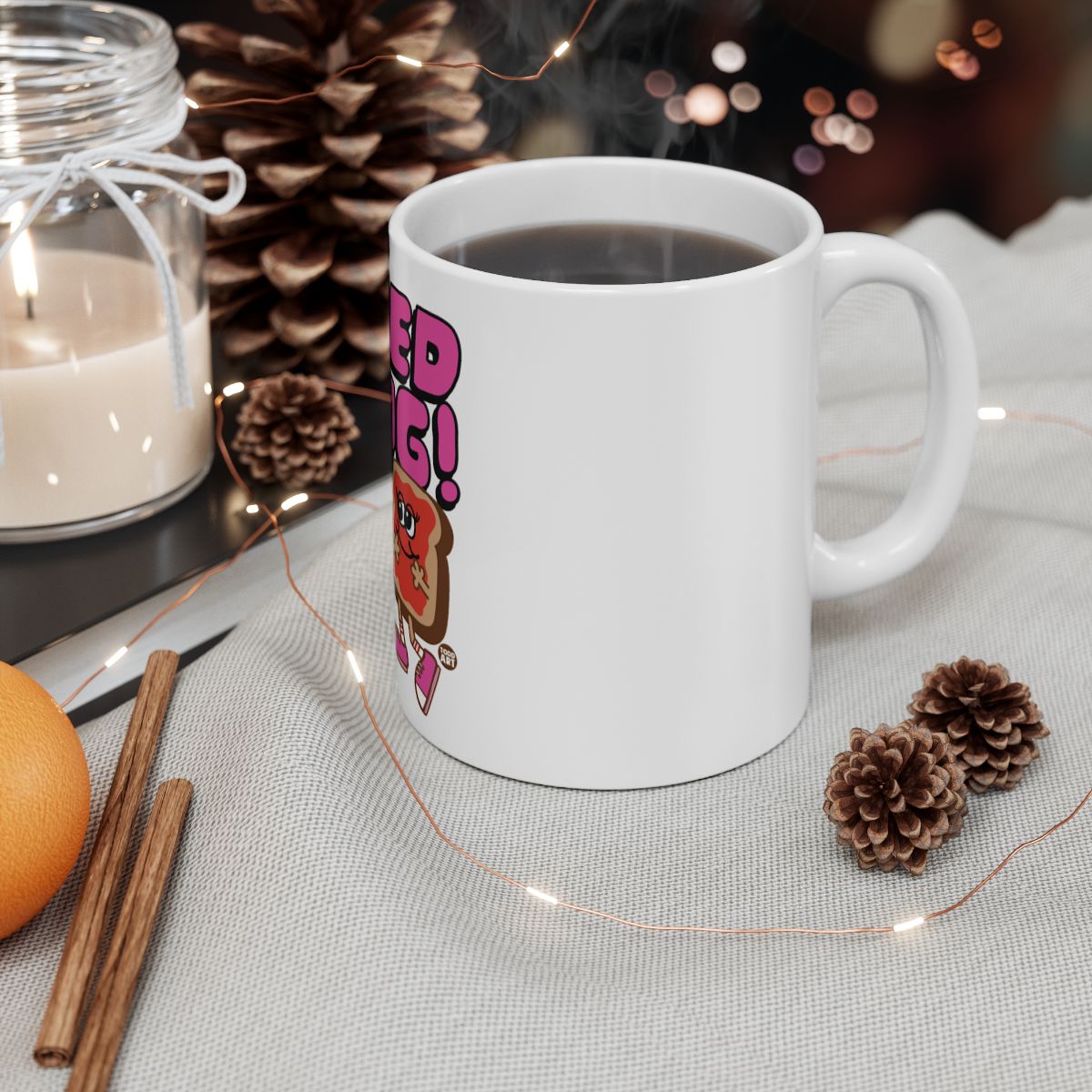 Cozy Holiday Season Festive Mug for Warm Winter Drinks