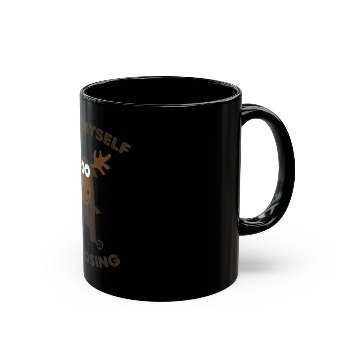 Cute Reindeer Design Fun Coffee Mug for Enthusiasts
