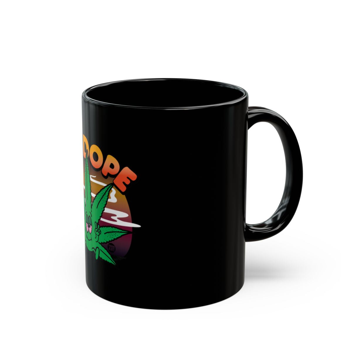Dope Sunrise Design Ceramic Coffee Mug