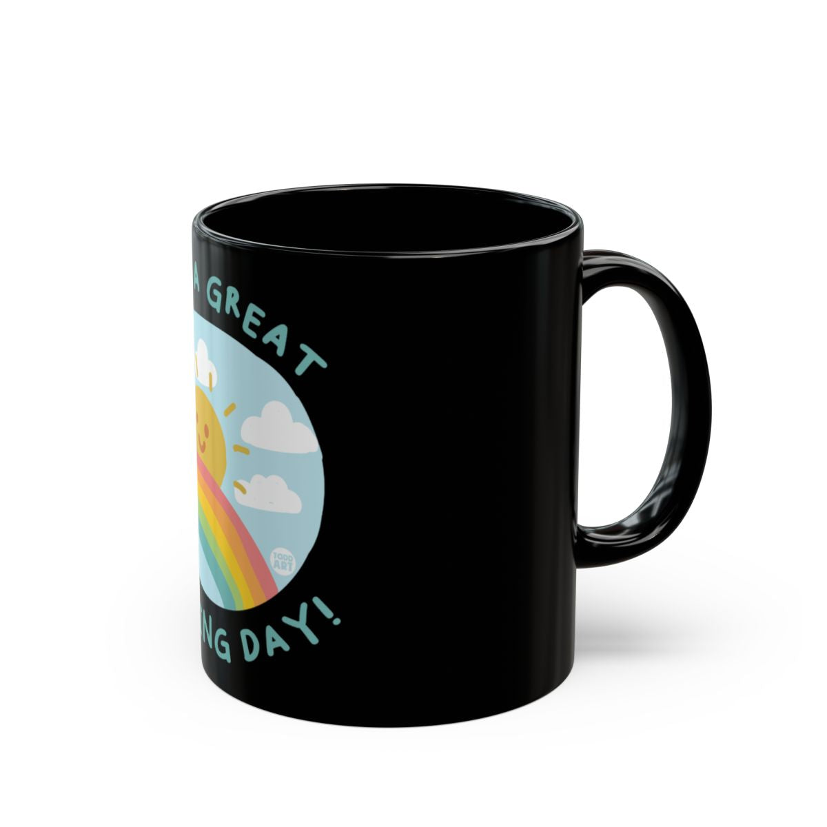 Have a Great Amazing Day Rainbow Coffee Mug