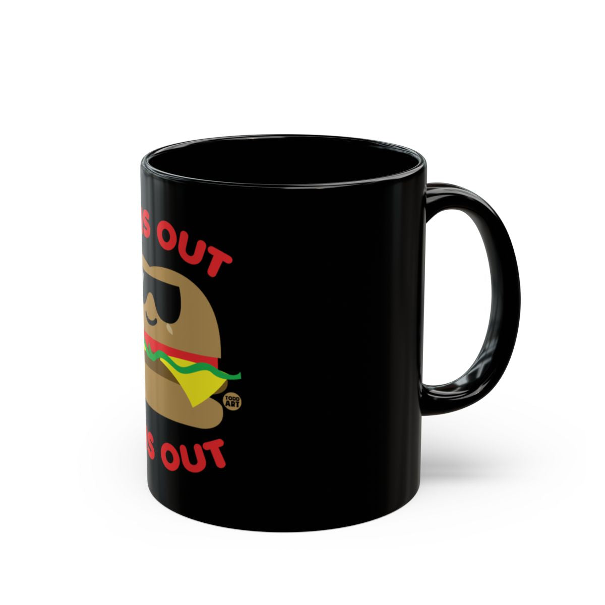 Funny Burger Design Coffee Tea Beverage Mug