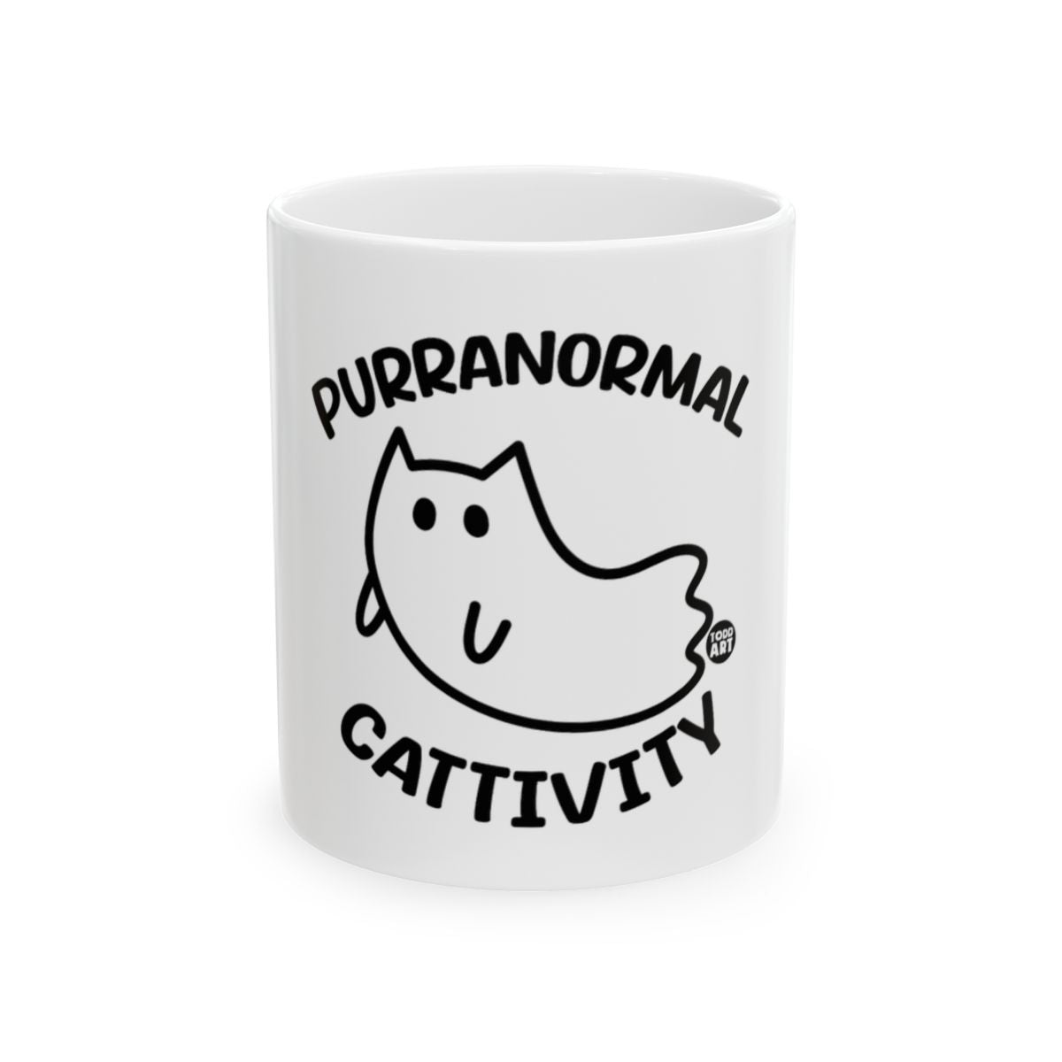 Purranormal Cativity Ghostly Cute Graphic Mug Product