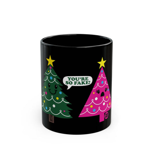 Funny Christmas Tree Design Mug Trendy Cup