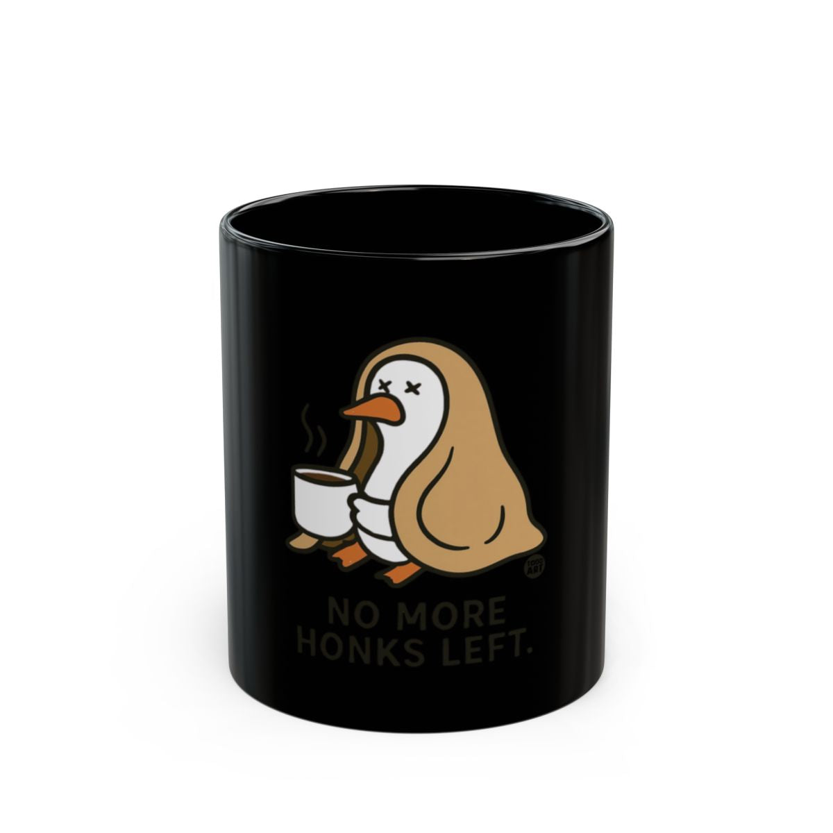 No More Honks Left Sad Penguin Coffee Mug Cup