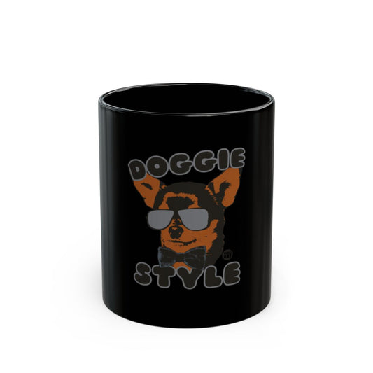 Doggie Style Cool Dog with Sunglasses Mug
