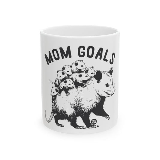 Adorable Mom Goals Design Perfect for Animal Lovers