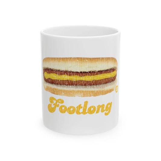 Fun Footlong Sandwich Design Coffee Mug