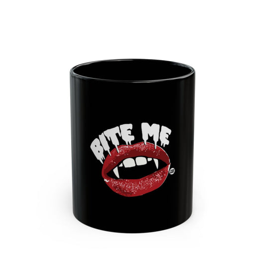 Bite Me Vampire Lips Statement Mug