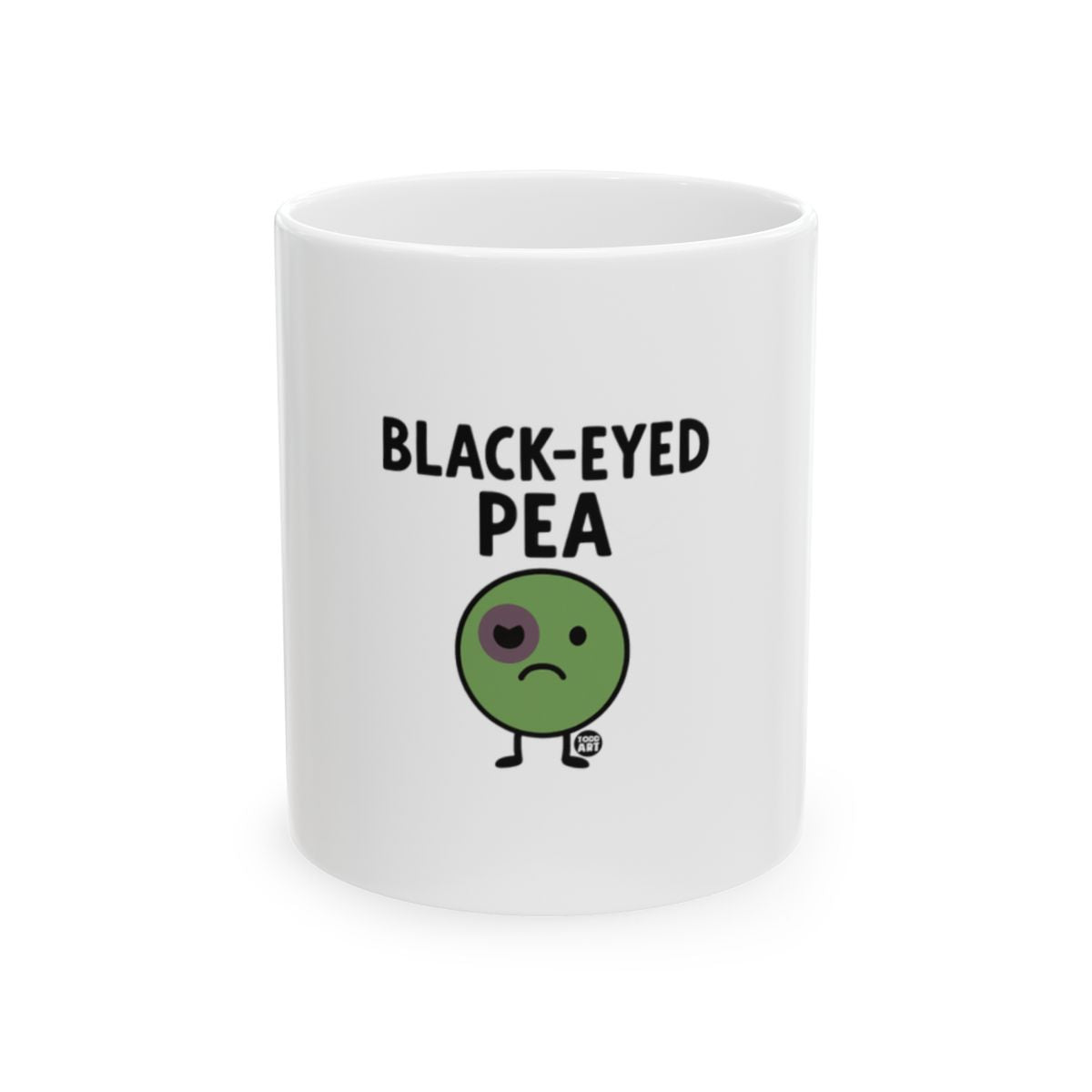 Black-Eyed Pea Cartoon Funny Gift Mug