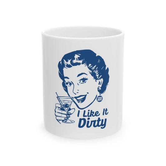 I Like It Dirty Ceramic Mug Retro Design Drinkware