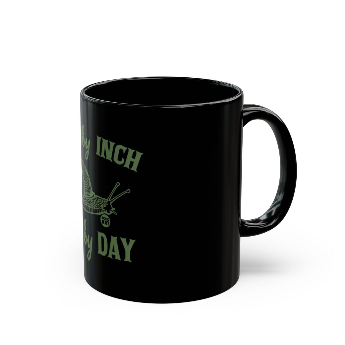 Inch By Inch Day By Day Inspirational Mug