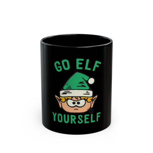 Go Elf Yourself Festive Mug for Holiday Cheer