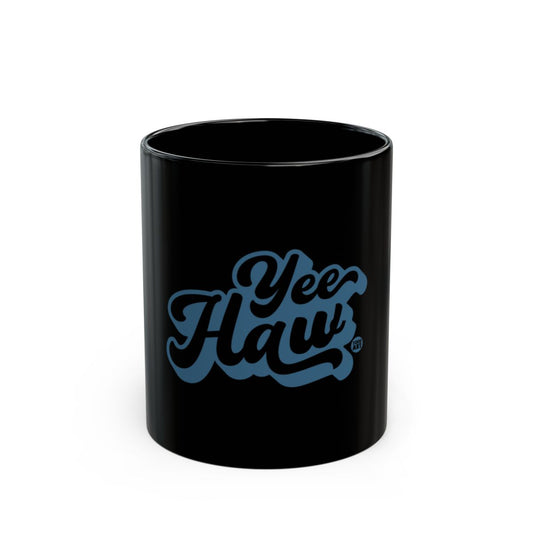 Yee Haw Graphic Black Coffee Mug Product