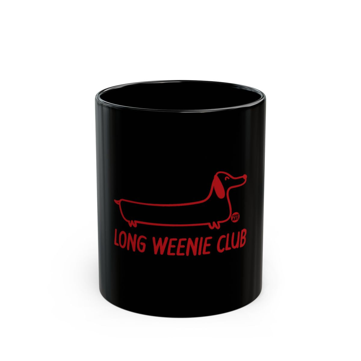 Long Weenie Club Dachshund Black Mug Product