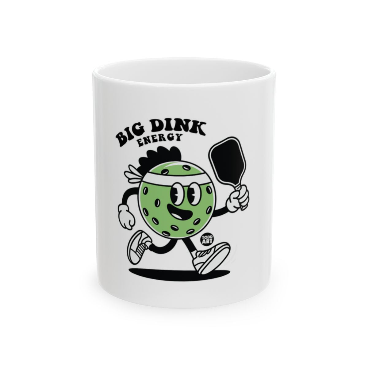 Big Dink Energy Pickleball Character Mug