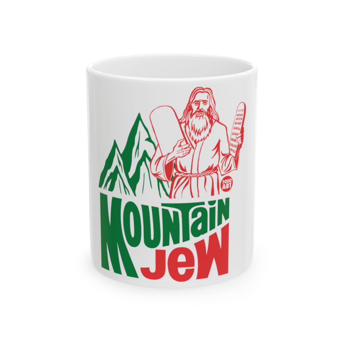 Mountain Jew Design Mug for Tea Coffee Drinks