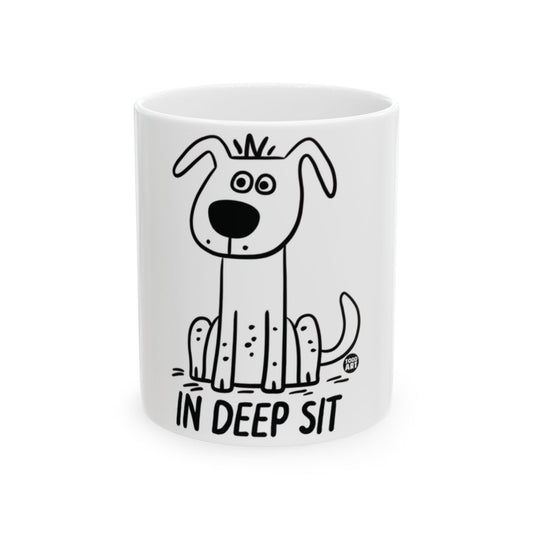 Cute Dog In Deep Sit Mug for Animal Lovers