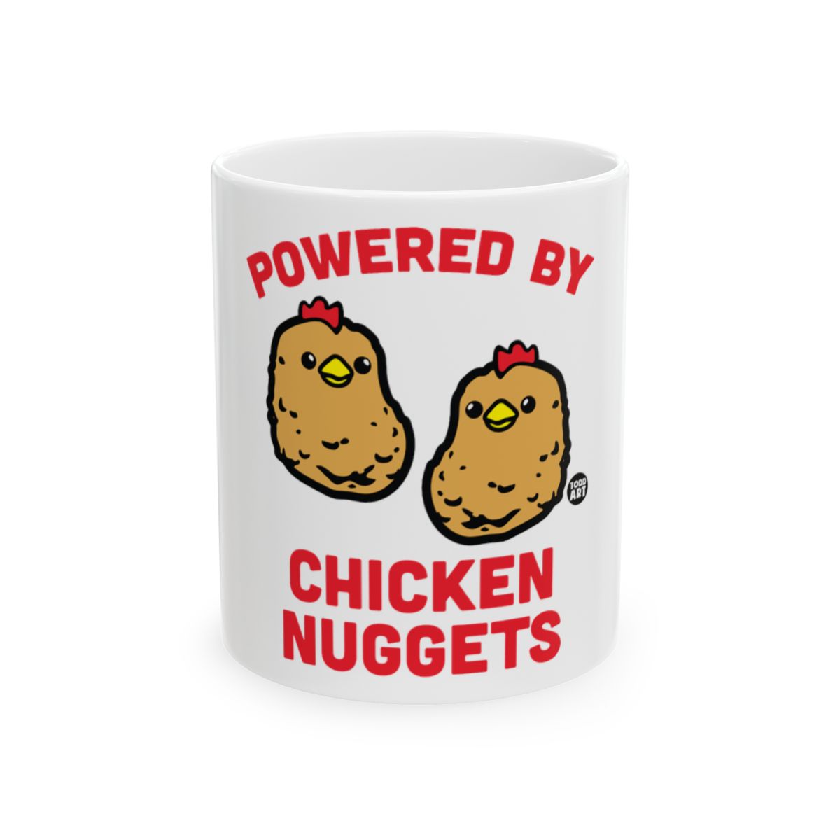 Powered by Chicken Nuggets Fun Mug