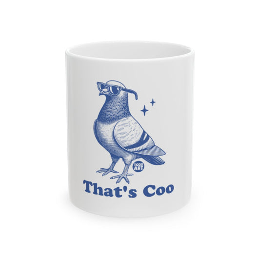 That's Coo Pigeon with Sunglasses Mug