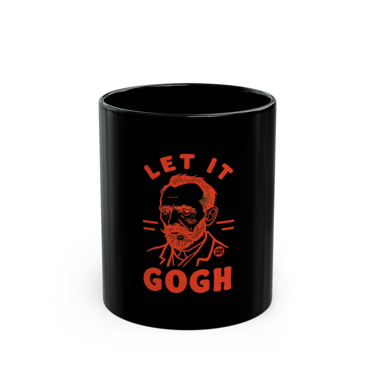 Let It Gogh Mug With Artistic Van Gogh Design