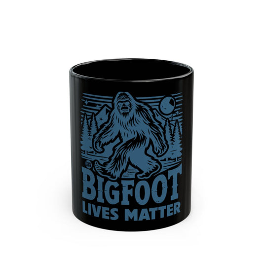 Bigfoot Lives Matter Graphic Design Mug