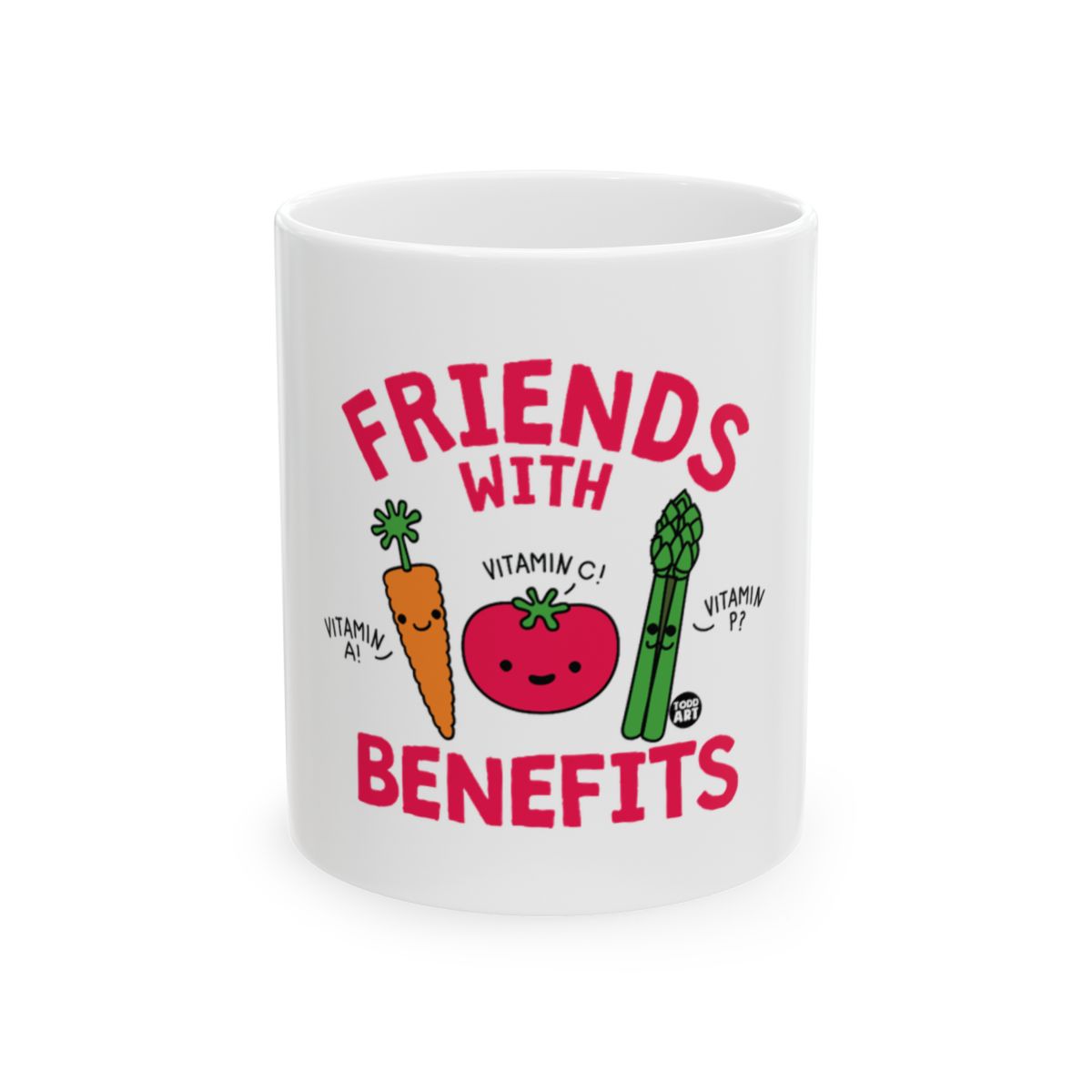 Friends With Benefits Vitamin Funny Mug