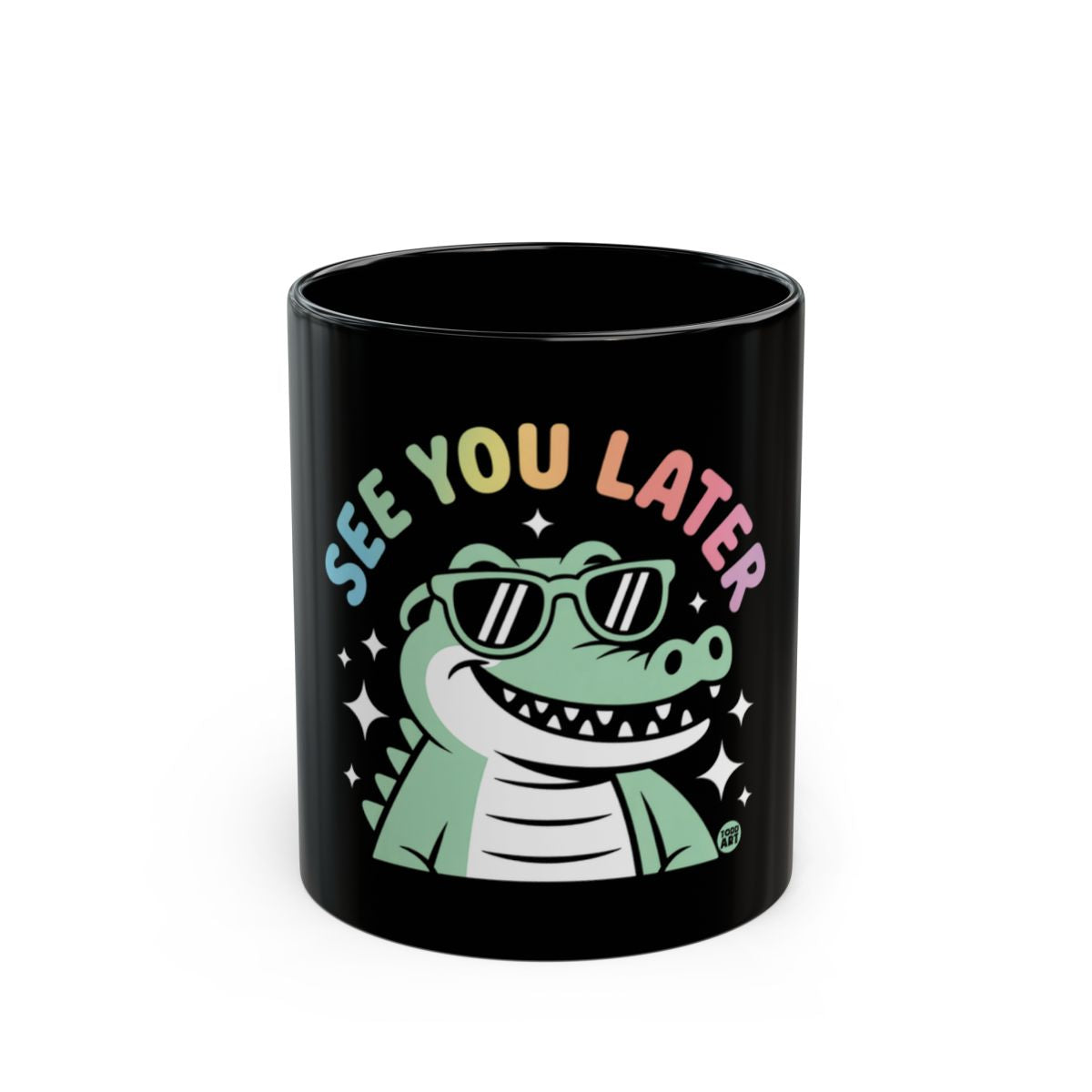 Cool Crocodile See You Later Design Coffee Mug