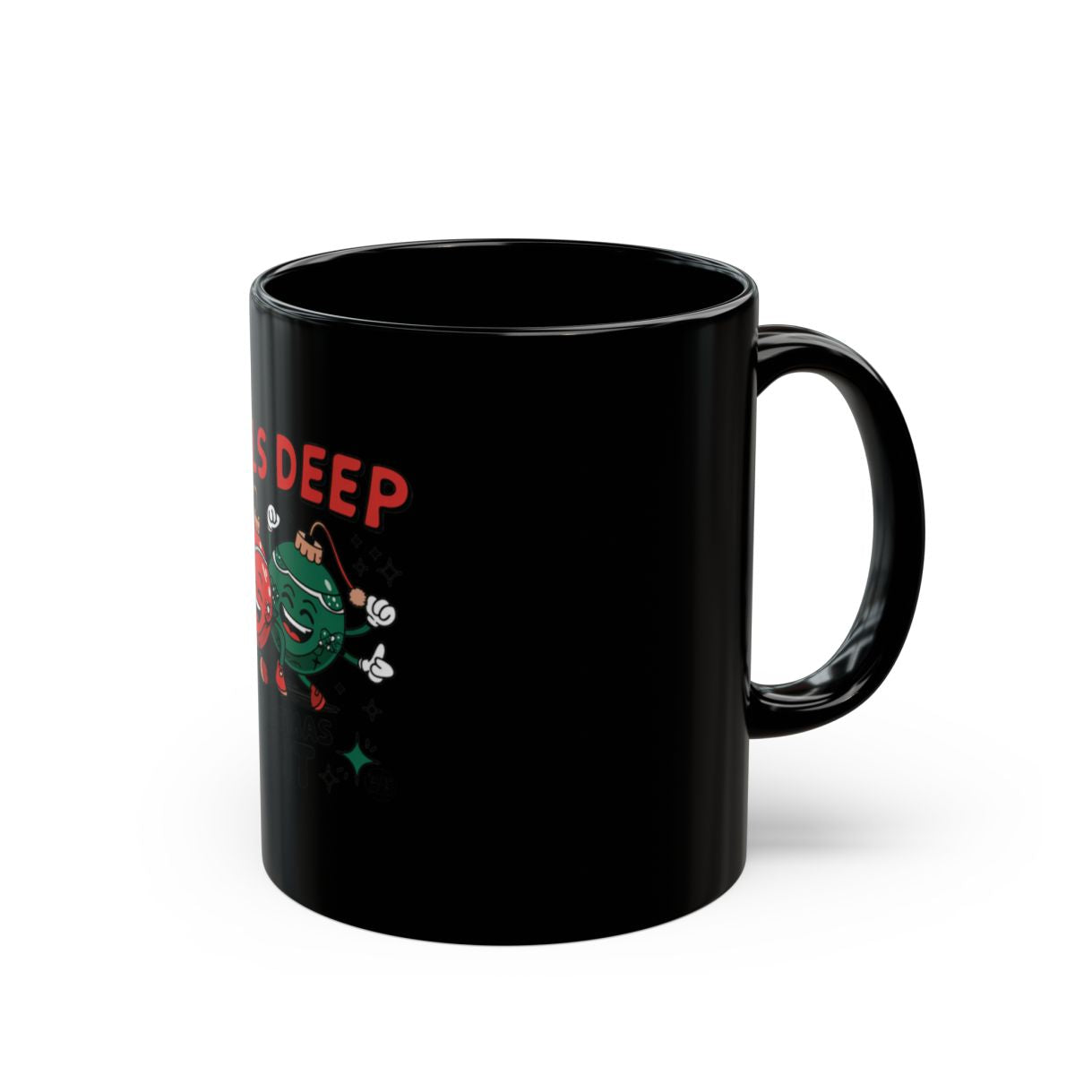 Holiday Cheer Festive Decorative Coffee Mug
