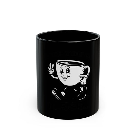 Once You Go Black Coffee Mug with Fun Design