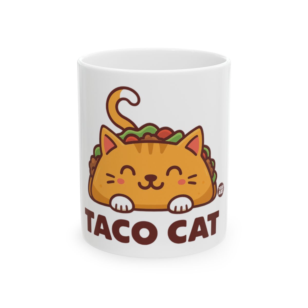 Taco Cat Mug Featuring Cute and Whimsical Design