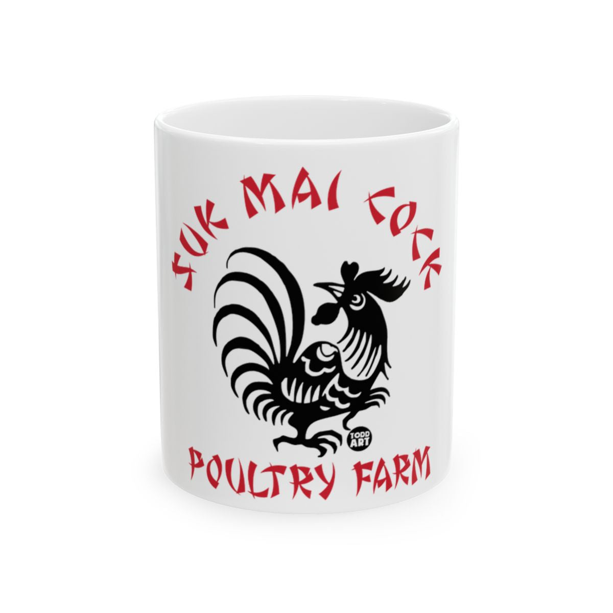 Suk Mai Kok Poultry Farm Design Ceramic Mug