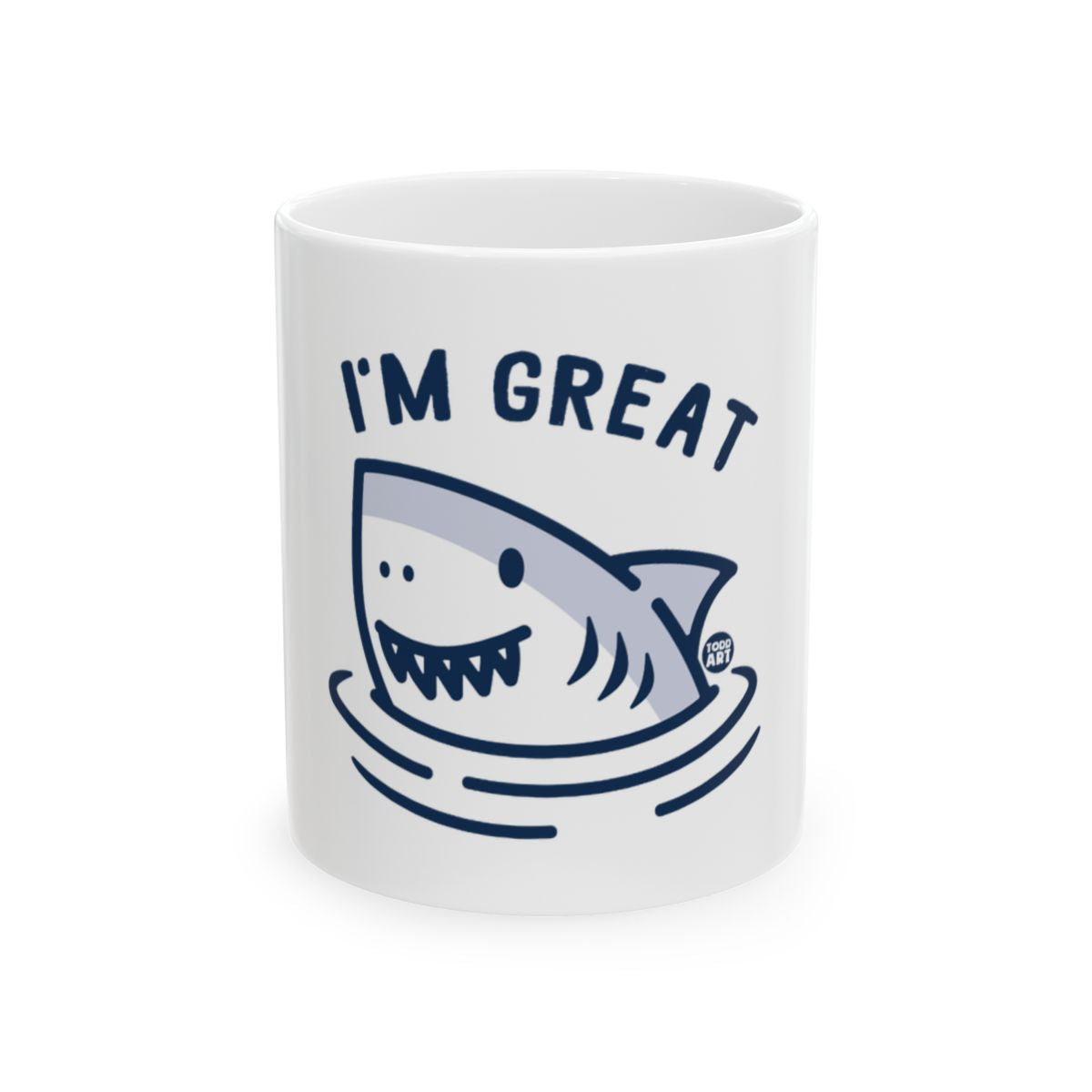I'm Great Shark Mug for a Fun Start to Your Day