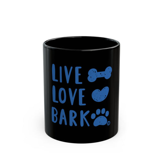 Live Love Bark Dog Themed Mug