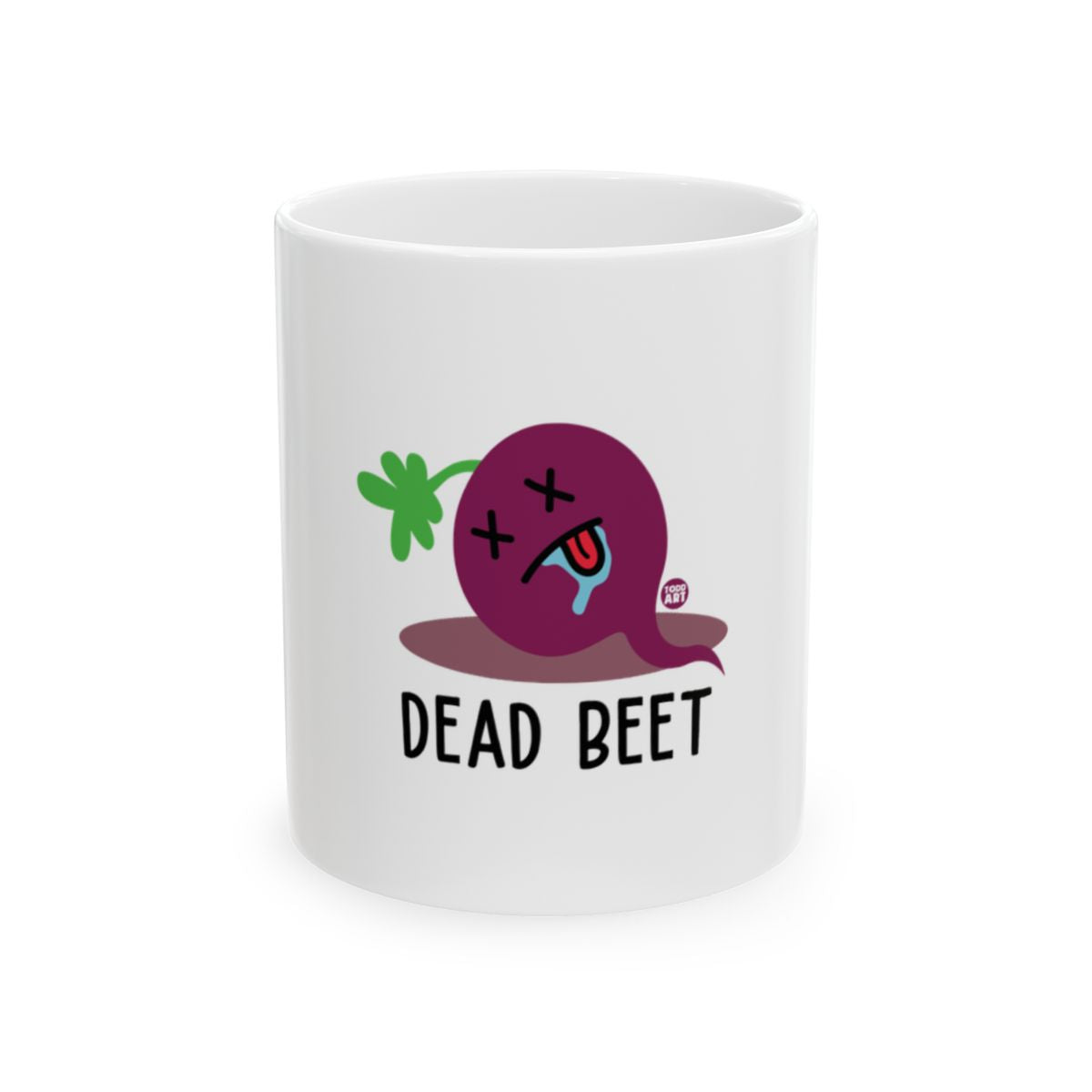Funny Dead Beet Artwork Coffee Mug