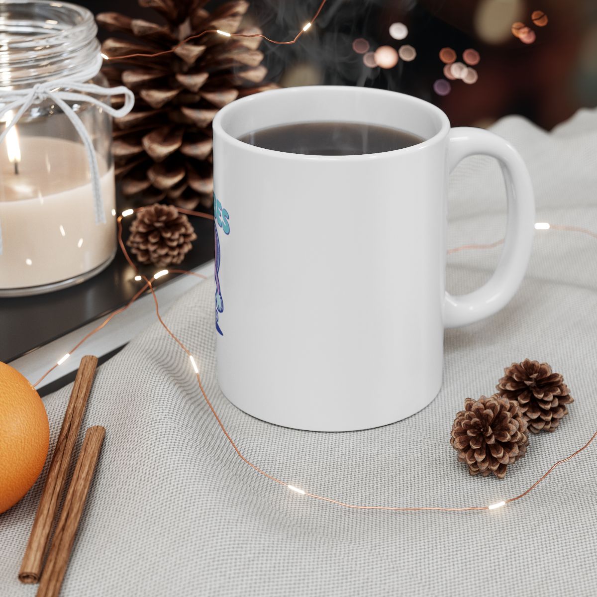 Stylish Holiday Coffee Mug Embrace Winter Vibes