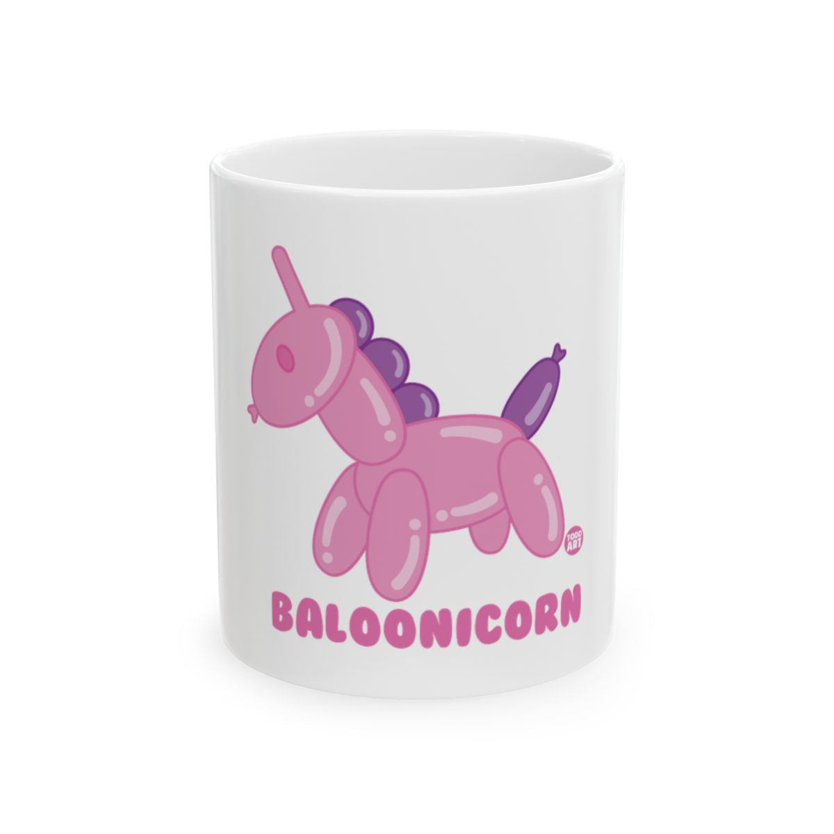 Adorable Balloonicorn Design Ceramic Coffee Mug