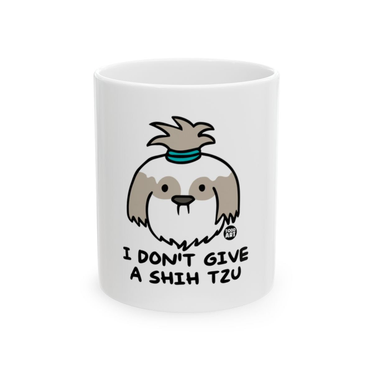 I Don't Give A Shih Tzu Mug with a Cute Dog Design
