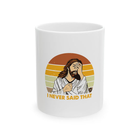 Humorous I Never Said That Facepalm Mug product