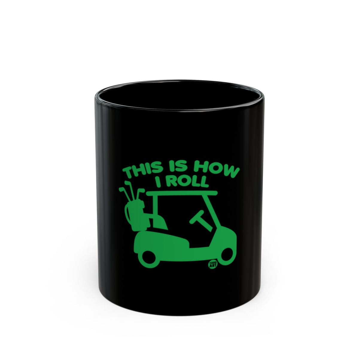This Is How I Roll Golf Cart Design Coffee Mug