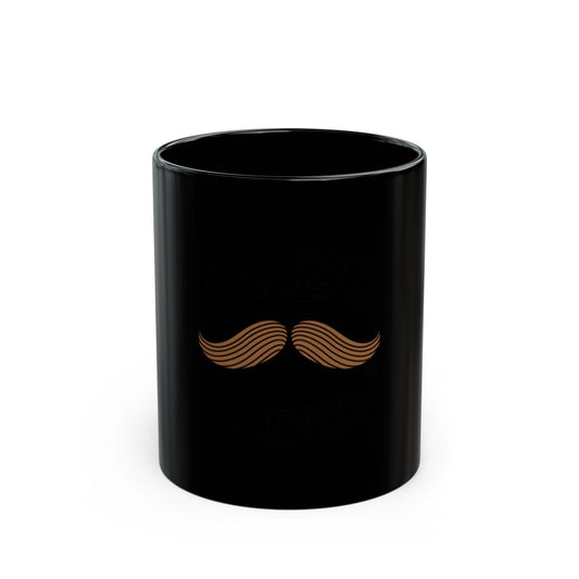 Free Rides Mustache Novelty Mug