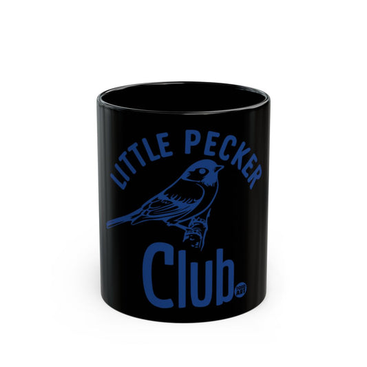 Little Pecker Club Black Coffee Mug