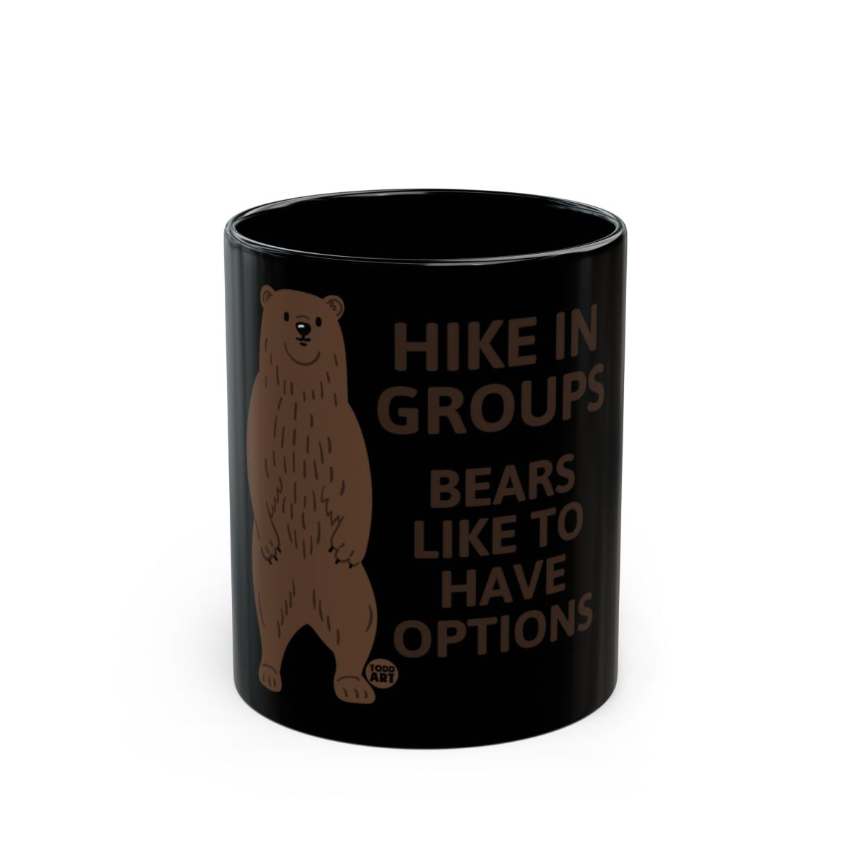 Hike In Groups Bears Like To Have Options Mug