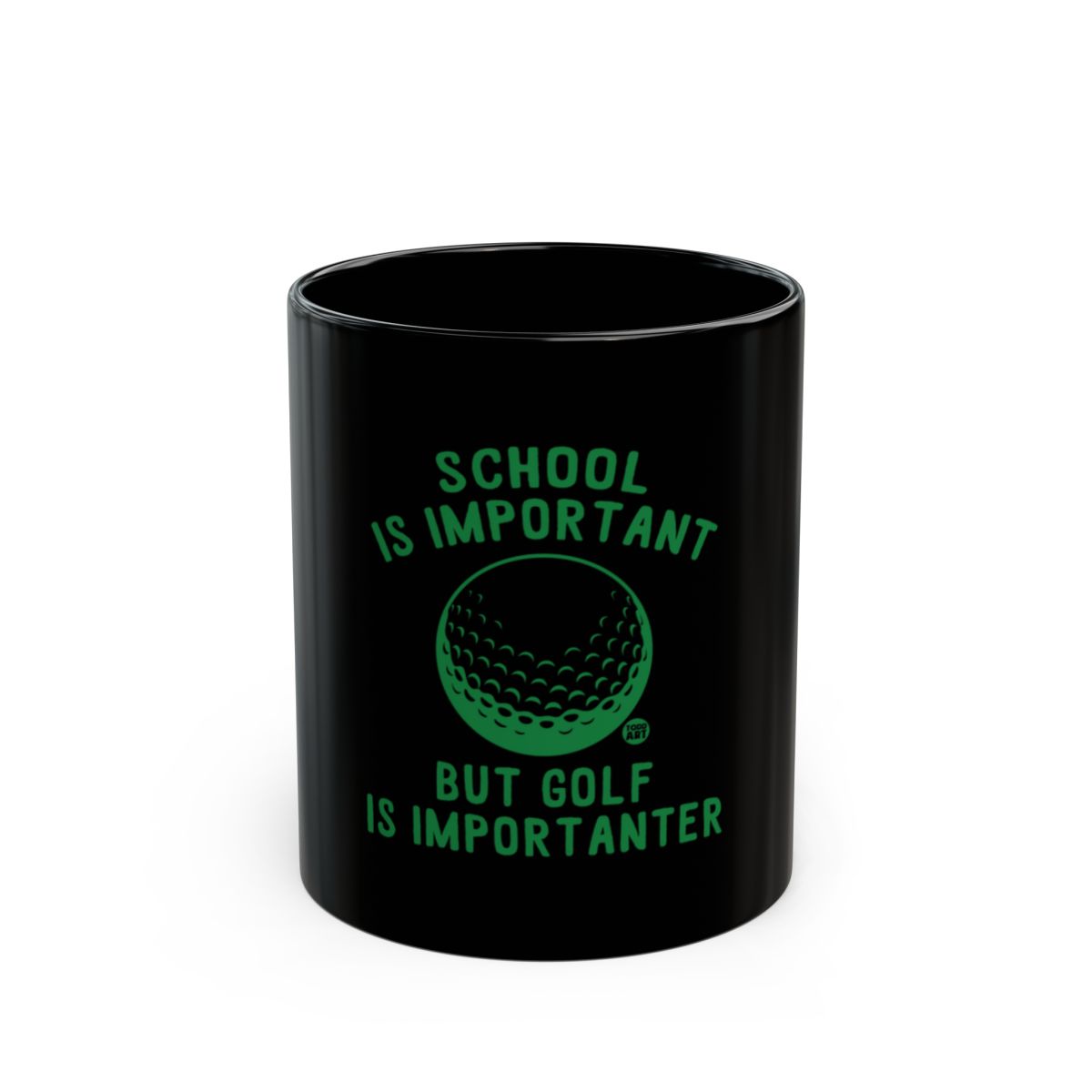 School Is Important But Golf Is Importanter mug